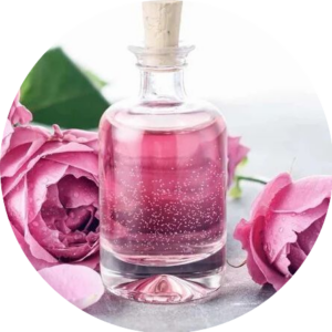 Rose scented water