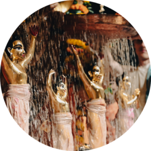 1 day lunch for visiting Brahmacharis