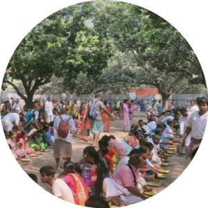 Shantipur festival Prasadam for 100 devotees